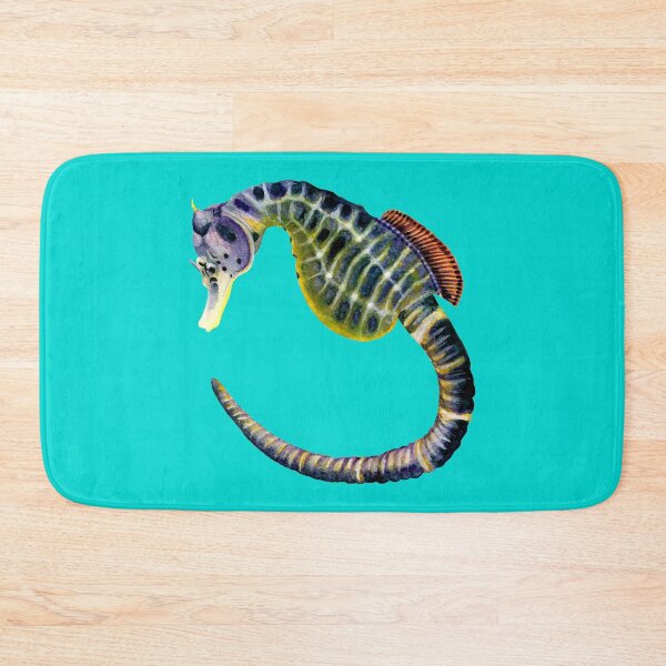 Item preview, Big-bellied seahorse - blue designed and sold by LorenDowding.