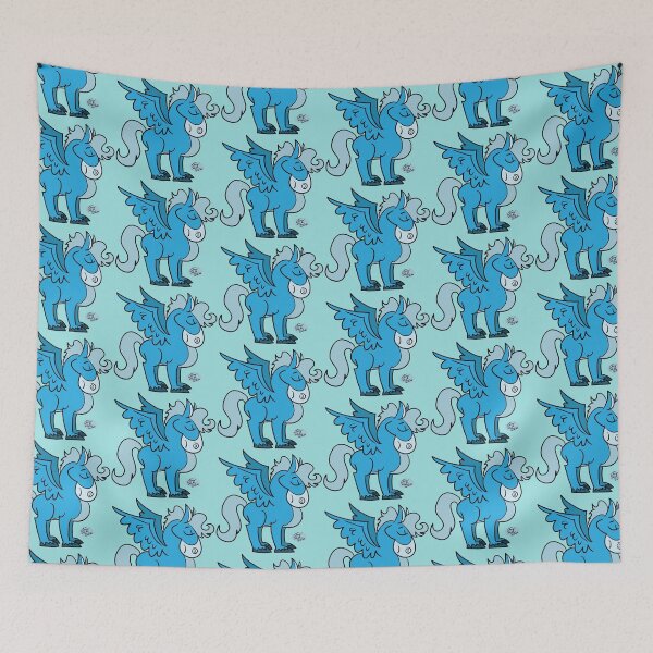 Item preview, Blue Pony Pegasus designed and sold by JohnnyPraize.