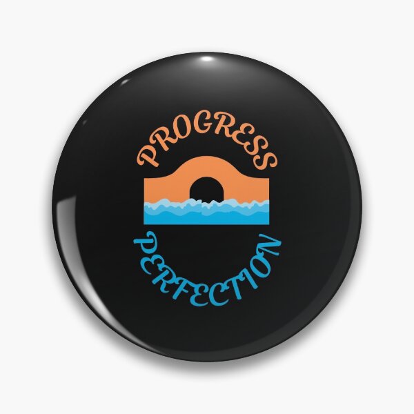 Item preview, Motivational Progress Over Perfection Back to School Teacher designed and sold by Glashu.