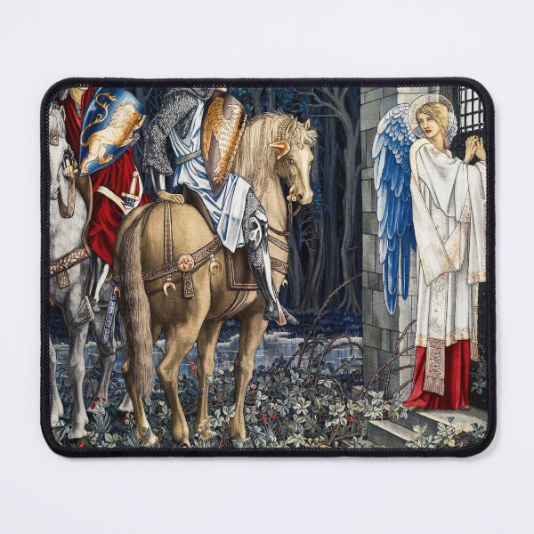 Item preview, Quest for the Holy Grail Tapestries - The Failure of Sir Gawaine (1895–1896) by William Morris, Sir Edward Burne-Jones, and John Henry Dearle designed and sold by amrmab.