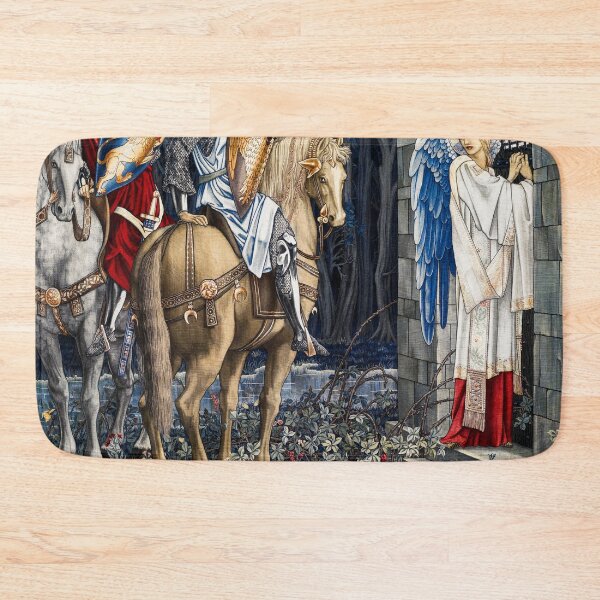 Item preview, Quest for the Holy Grail Tapestries - The Failure of Sir Gawaine (1895–1896) by William Morris, Sir Edward Burne-Jones, and John Henry Dearle designed and sold by amrmab.