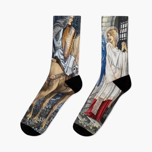 Item preview, Quest for the Holy Grail Tapestries - The Failure of Sir Gawaine (1895–1896) by William Morris, Sir Edward Burne-Jones, and John Henry Dearle designed and sold by amrmab.