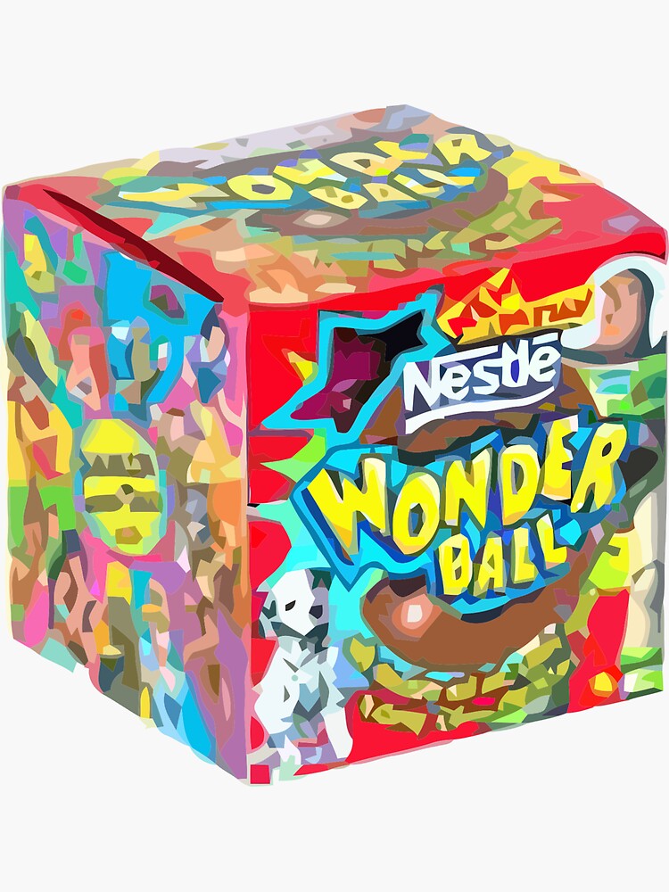 "Wonder Ball" Sticker for Sale by tangerinespeedo Redbubble