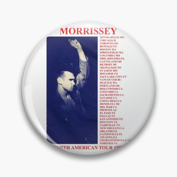 Artikelvorschau, Morrissey Siebdruck 1992 Nordamerika Tour entworfen und verkauft von JonesAshera.