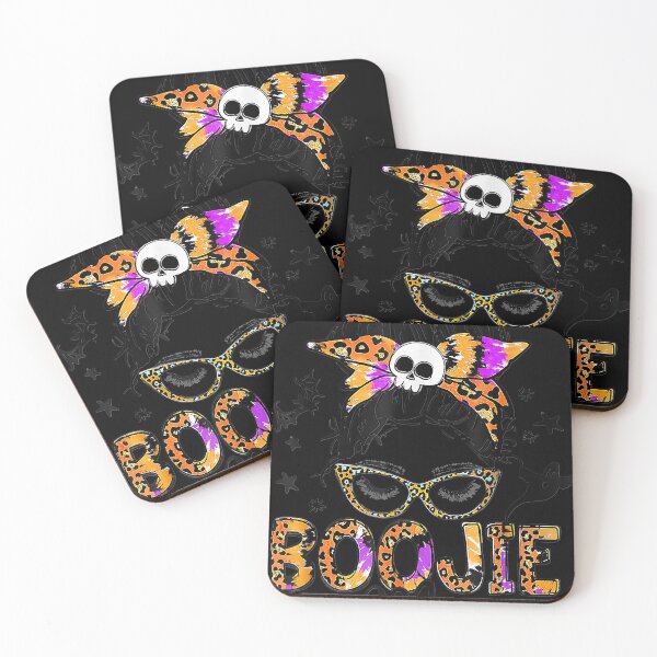 Item preview, Boojie Mama Halloween Witch Skull Messy Bun designed and sold by AnibalEfren.