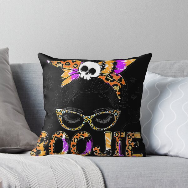 Item preview, Boojie Mama Halloween Witch Skull Messy Bun designed and sold by AnibalEfren.