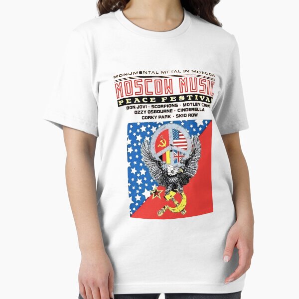 Item preview, Moscow Music Peace Festival Printed Music Rock 80s designed and sold by JonesAshera.
