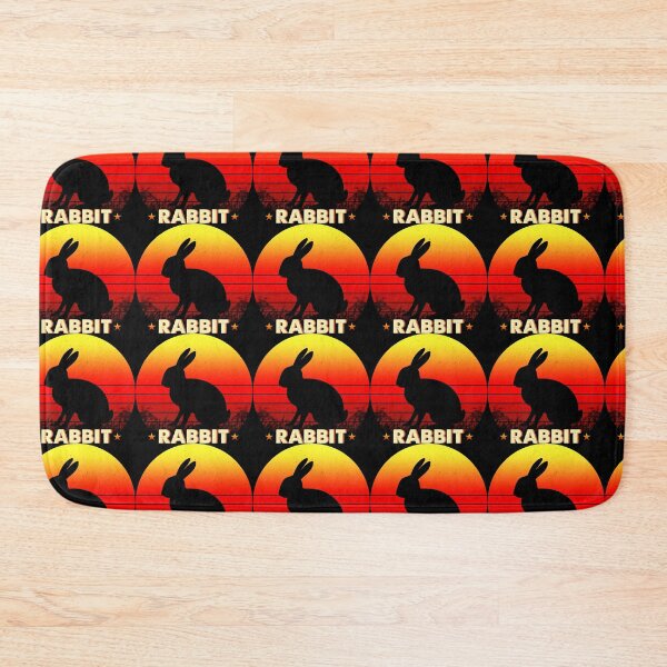 Item preview, Rabbit Bunny Retro Vintage Sunset Animals designed and sold by Cuatrocaminos.