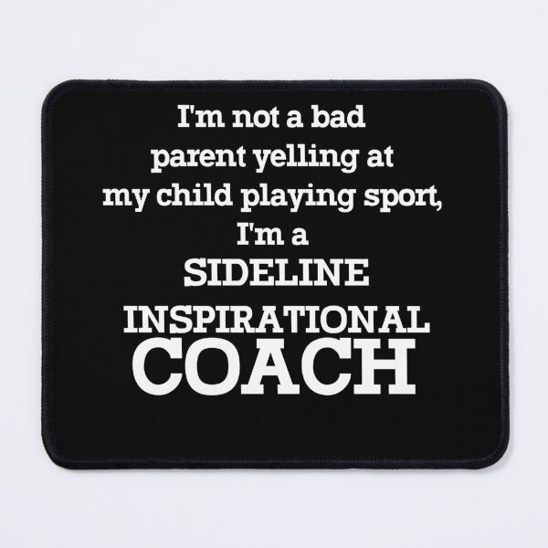 Item preview, Sideline inspirational coach designed and sold by Jayson Gaskell Photography.
