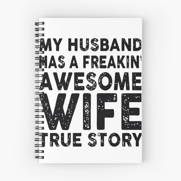 Item preview, My husband has a freakin awesome wifewifehusband designed and sold by JonesAshera.