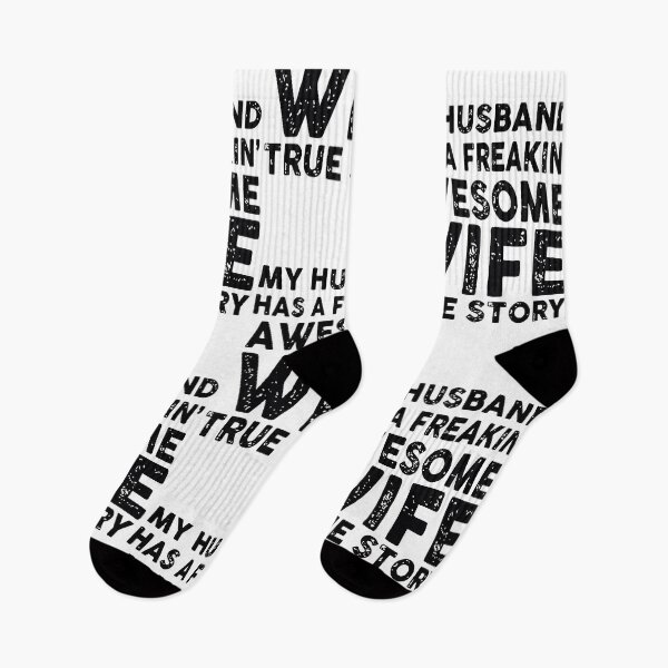 Item preview, My husband has a freakin awesome wifewifehusband designed and sold by JonesAshera.