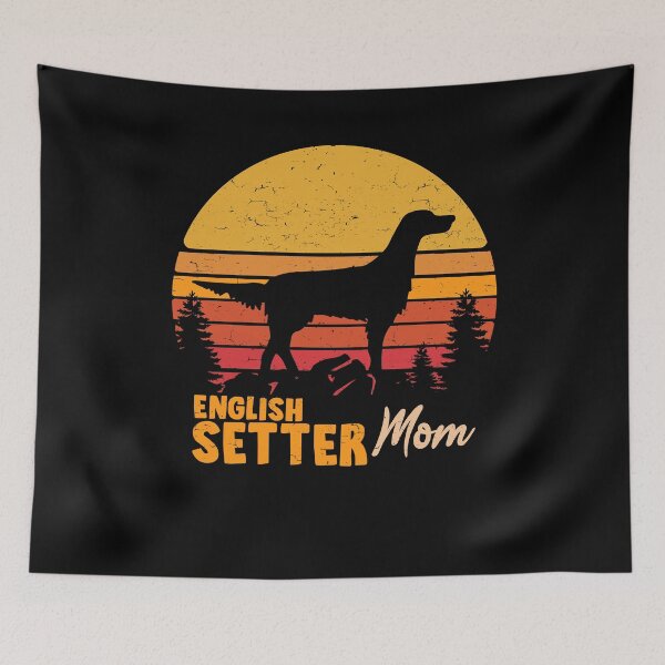 Item preview, English Setter Dog Mom Vintage Retro designed and sold by rafaeltto.