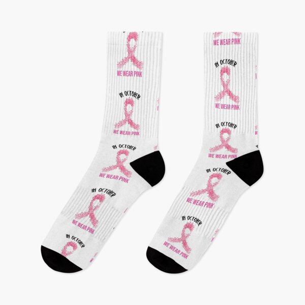 Item preview, In October We Wear Pink Breast Cancer Awareness Ribbon designed and sold by RE PIXEL.
