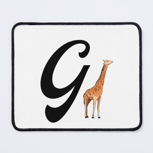Item preview, G for giraffe letter (alphabet) designed and sold by Sesa76.