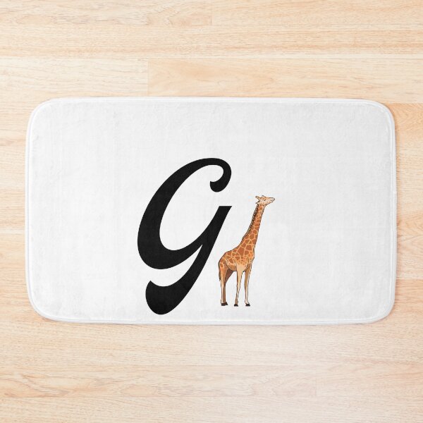 Item preview, G for giraffe letter (alphabet) designed and sold by Sesa76.