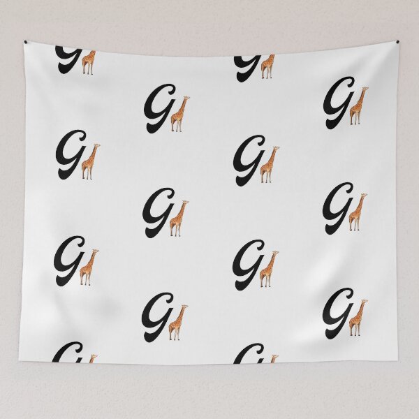 Item preview, G for giraffe letter (alphabet) designed and sold by Sesa76.