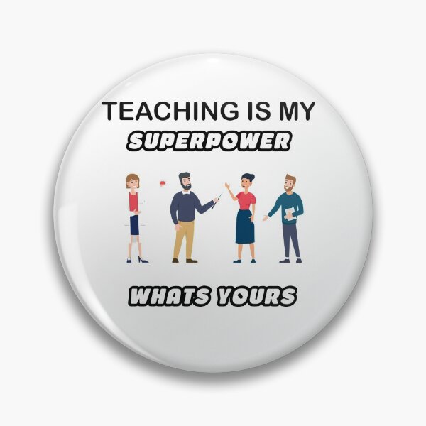 Item preview, Teaching is my superpower whats yours T-shirt designed and sold by QueenT-shirt.