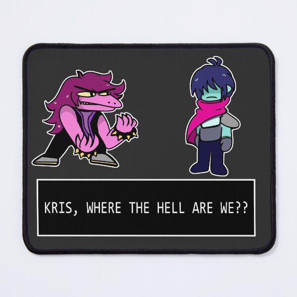 Item preview, Deltarune: KRIS WHERE ARE WE?? designed and sold by Wisdomeel.