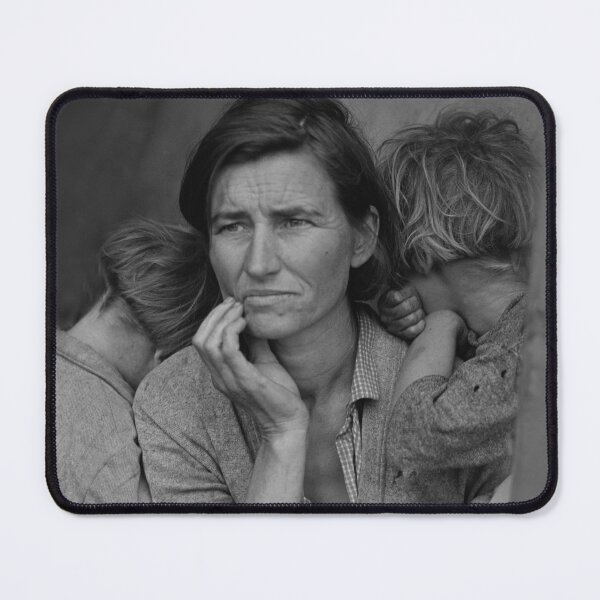 Item preview, Dorothea Lange - Migraint Mother During the Dust Bowl designed and sold by TheCurators.