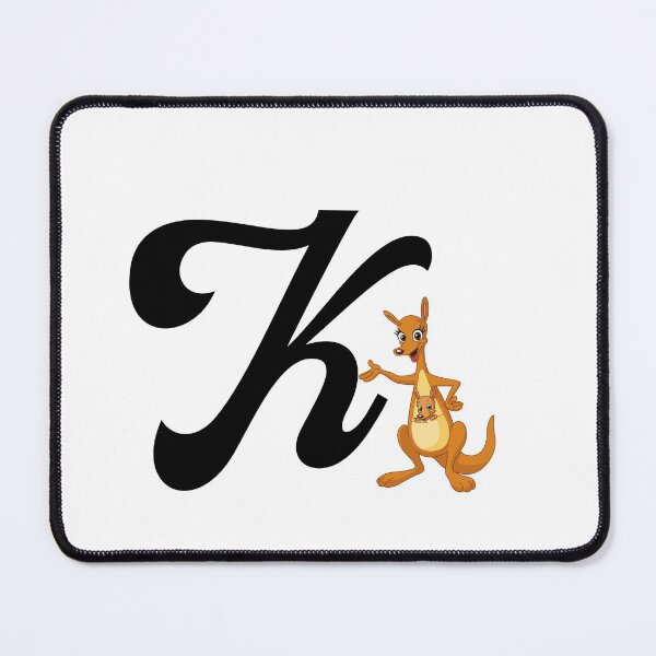 Item preview, K for kangaroo letter ( alphabet ) designed and sold by Sesa76.