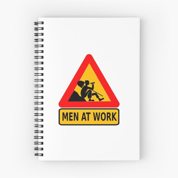 Item preview, men at work with a drink designed and sold by eleynartph.