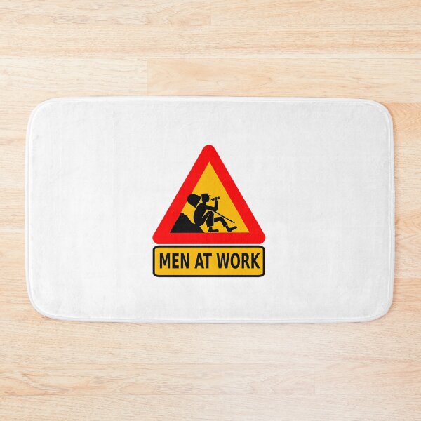 Item preview, men at work with a drink designed and sold by eleynartph.