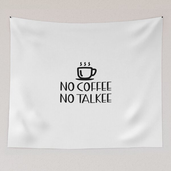 Item preview, No Coffee No Talkee  designed and sold by LiveToLearn.