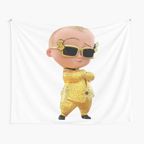 Gold Baby Tapestry