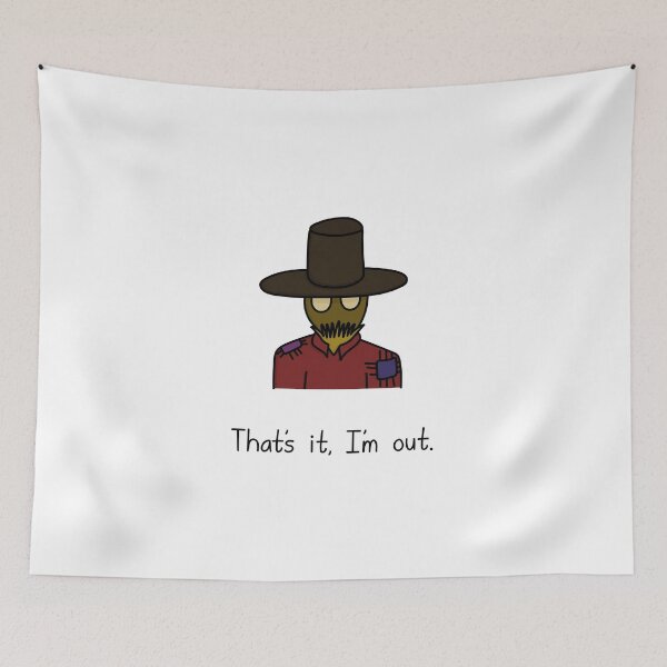 Item preview, Watchful Scarecrow - That's It, I'm Out designed and sold by SeanDontGetFish.