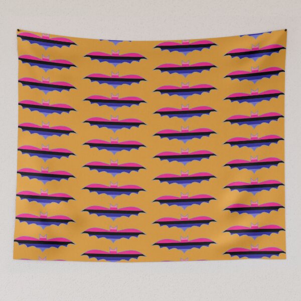 Item preview, Omnisexual/Omniromantic Pride Flag: Halloween Bat designed and sold by DisneyFanatic23.