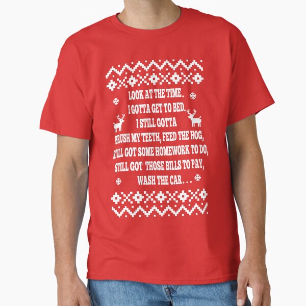 Item preview, Look At The Time - Christmas Vacation Quote designed and sold by Christmas-Tees.