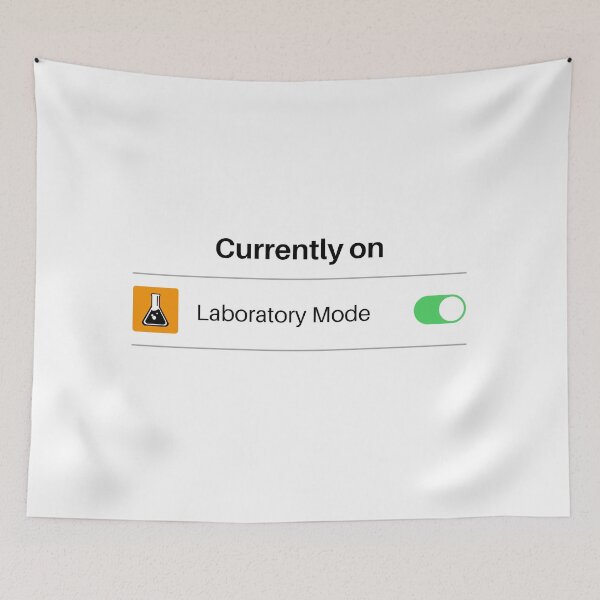 Item preview, Currently On Laboratory Mode - Biotechnology, Molecular Biology, Vaccine, PCR, Medicine designed and sold by jadedscientist.