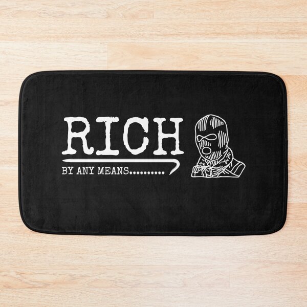 Item preview, Rich by any means! Street and Gangster inspired Hoody!  designed and sold by mkzmerch.