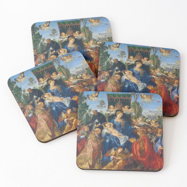 Item preview, Albrecht Durer's Feast of the Rosary designed and sold by mosfunky.