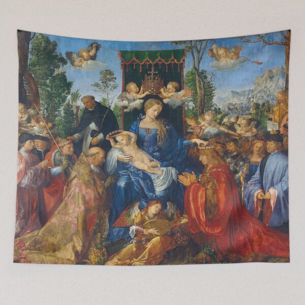 Item preview, Albrecht Durer's Feast of the Rosary designed and sold by mosfunky.