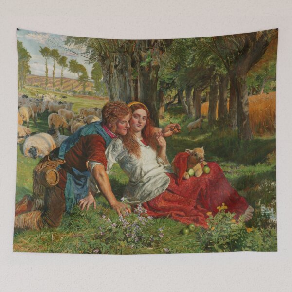 Item preview, William Holman Hunt's The Hireling Shepherd designed and sold by mosfunky.