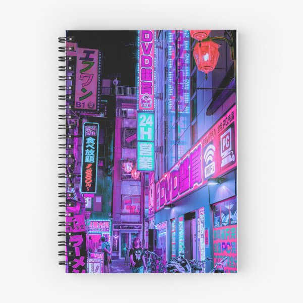 Aperçu de l'œuvre Suivez les panneaux jusqu'à Tokyo créée et vendue par Neondreamscapes.