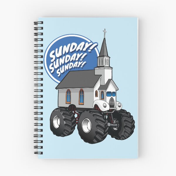 Item preview, Sunday! Sunday! Sunday!  Church Monster Truck designed and sold by DaddyHojo.