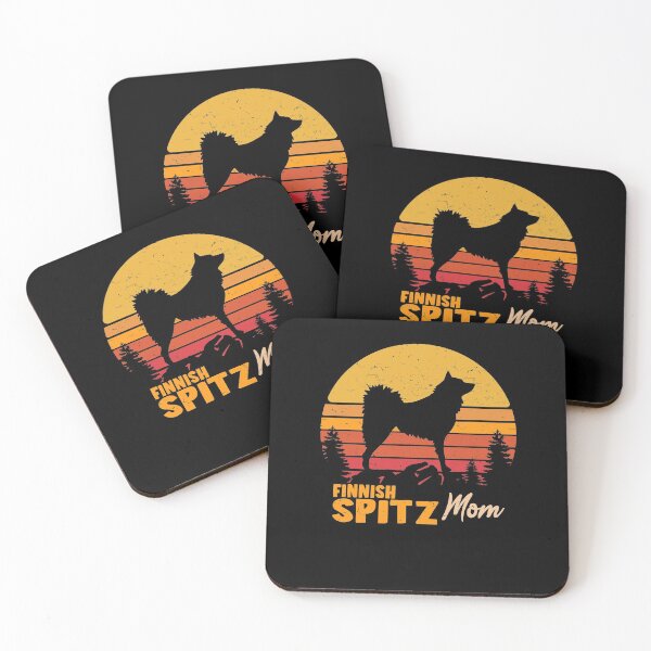 Item preview, Finnish Spitz Dog Mom Vintage Retro designed and sold by rafaeltto.