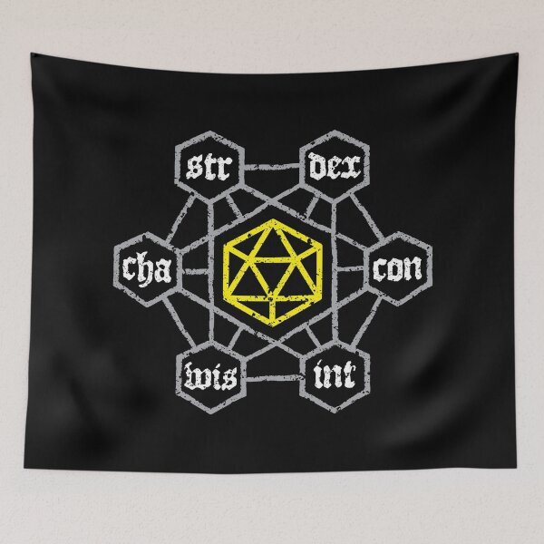 Item preview, DnD Character Dice Abilities designed and sold by DnlDesigns.