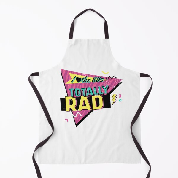 Item preview, Totally Rad 80s Quote / Love the 1980s Vintage Nostalgia Art design designed and sold by CreatedByHeidi.