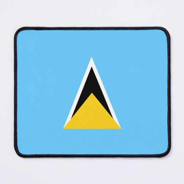 Item preview, SAINT LUCIA Flag Gifts, Masks, Stickers & Products designed and sold by mpodger.