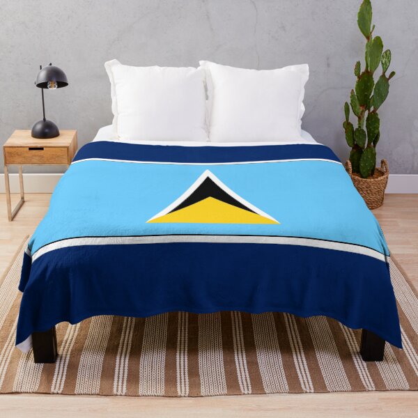 Item preview, SAINT LUCIA Flag Gifts, Masks, Stickers & Products designed and sold by mpodger.