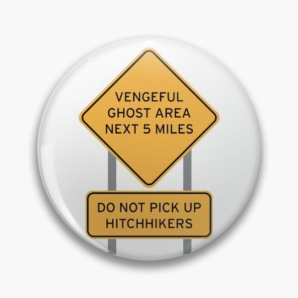 Item preview, Vengeful Ghost Area Construction Sign designed and sold by Sam Church.
