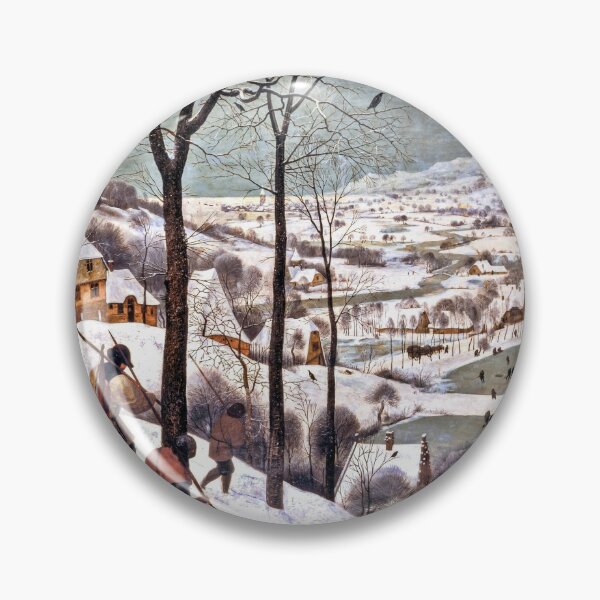 Item preview, Pieter Bruegel the Elder's Hunters in the Snow designed and sold by mosfunky.