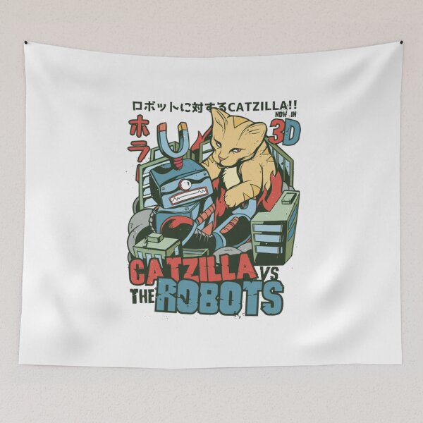 Item preview, Catzilla japanese vs Robots  designed and sold by Pegassi8RC.