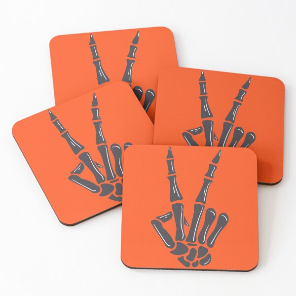 Item preview, Skeleton Hand Signs - Peace Out designed and sold by Orangegrph.