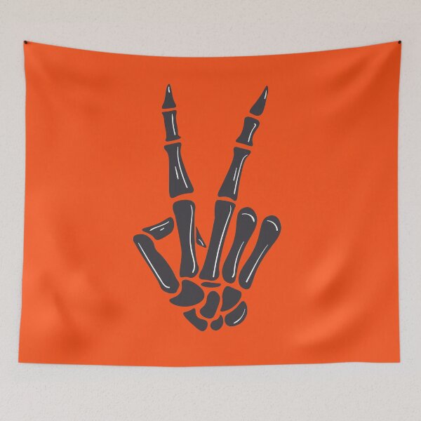 Item preview, Skeleton Hand Signs - Peace Out designed and sold by Orangegrph.