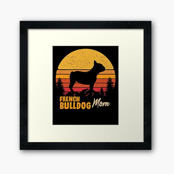 Item preview, French Bulldog Mom Vintage Retro designed and sold by rafaeltto.