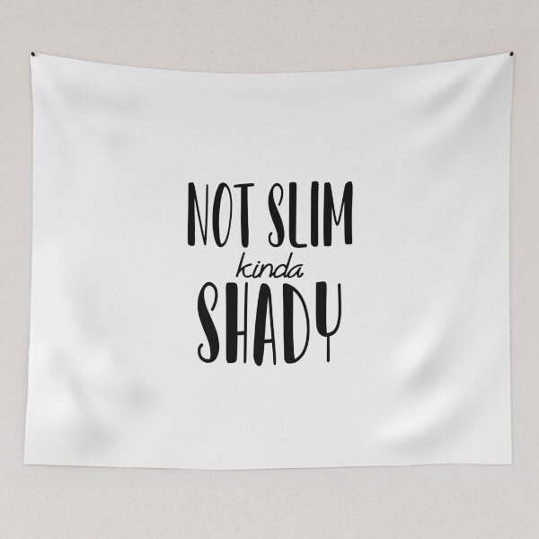 Item preview, Not Slim Kinda Shady  designed and sold by LiveToLearn.